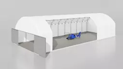 АВИАЦИОННЫЙ АНГАР ДЛЯ ВЕРТОЛЕТОВ - ПРОЕКТ 3